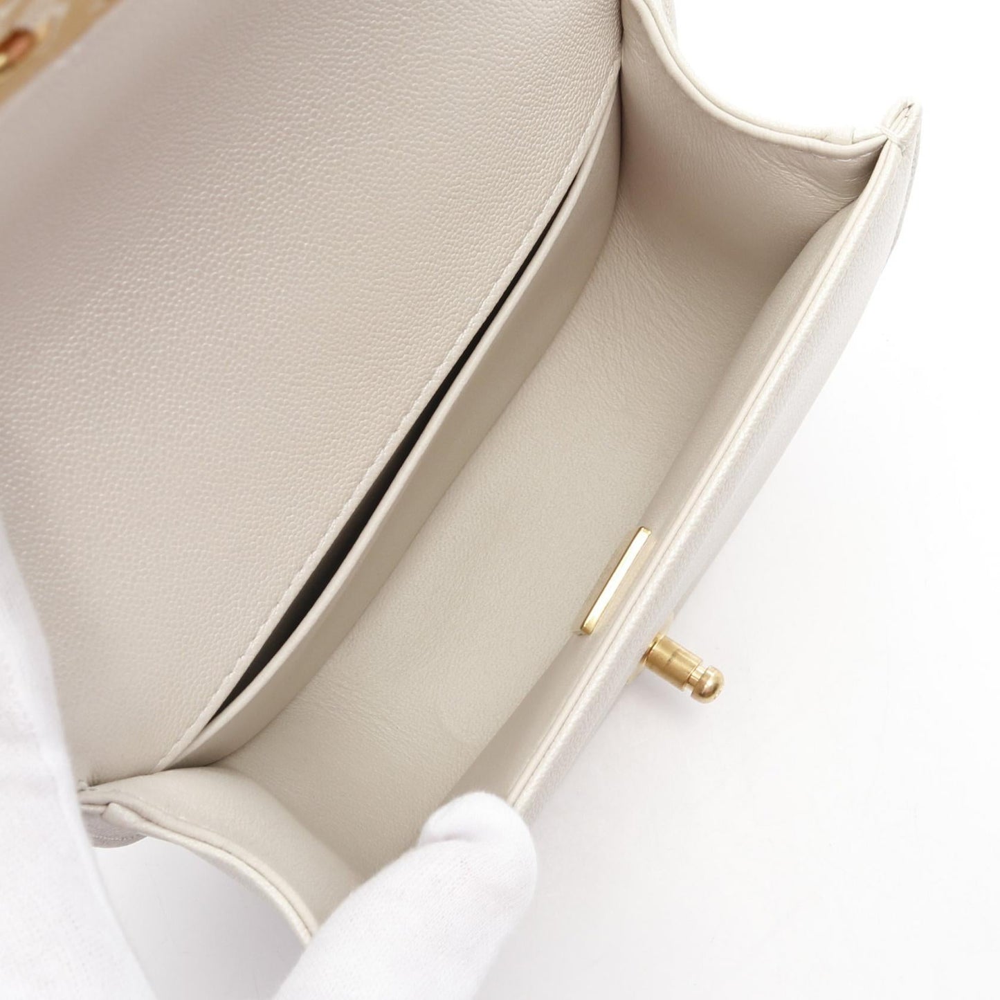 Chanel Boy Calfskin Shoulder Bag Style 7