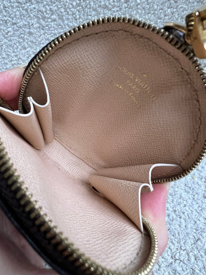 Louis Vuitton Round Coin Purse Monogram