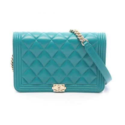 Chanel Boy Leather Shoulder Bag Style 4