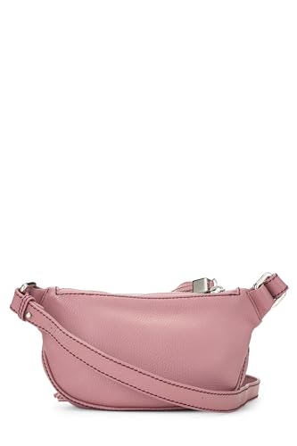 Chanel,  Pink Calfskin Crossbody Small, Pink