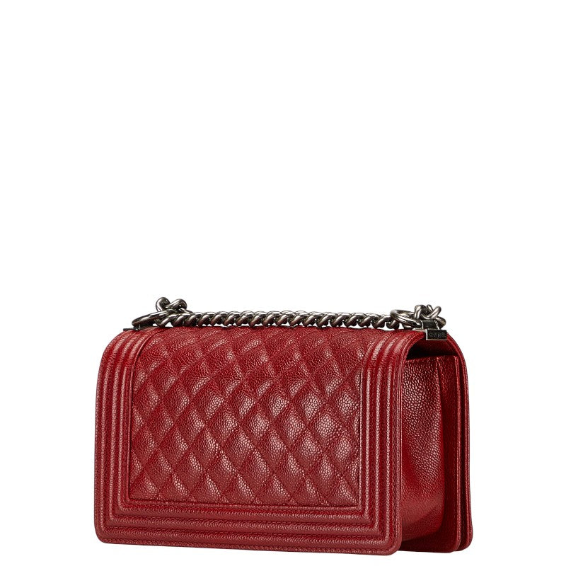 Chanel Boy Caviar Shoulder Bag Style 3