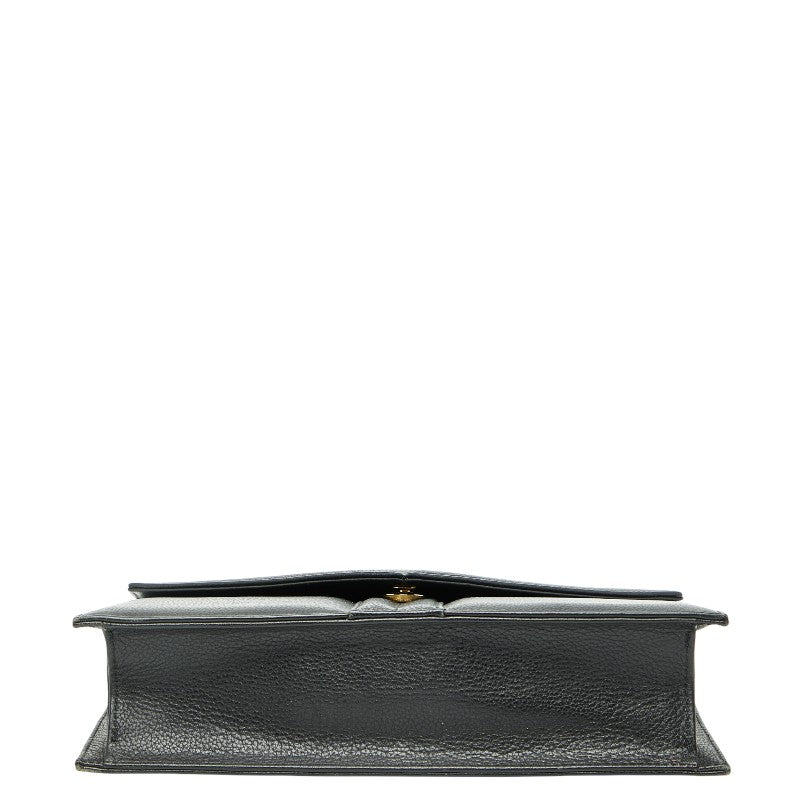 Saint Laurent Leather Red Clutch Style 2