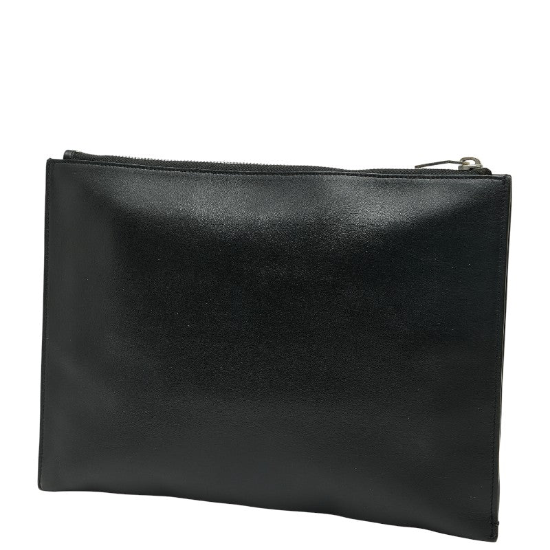 Saint Laurent Leather Red Clutch Leather