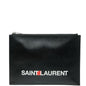 Saint Laurent Leather Clutch Bag