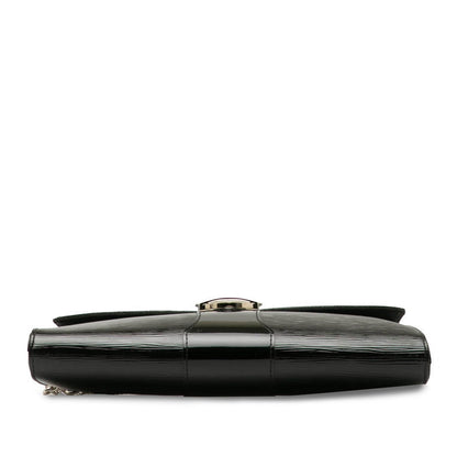 Louis Vuitton Epi Noir Shoulder Bag Crossbody Bag M4027N Patent