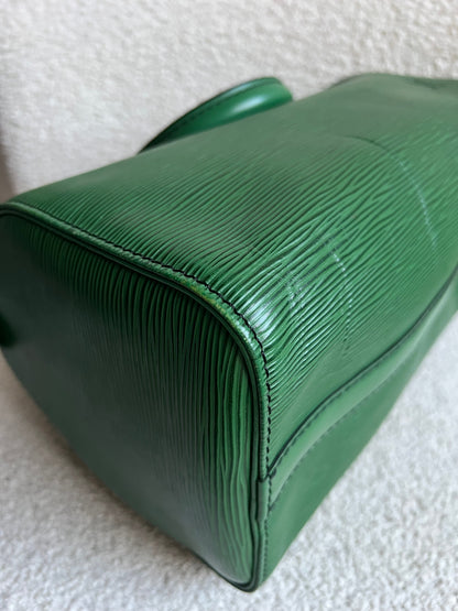 Louis Vuitton Speedy 30 Green Epi