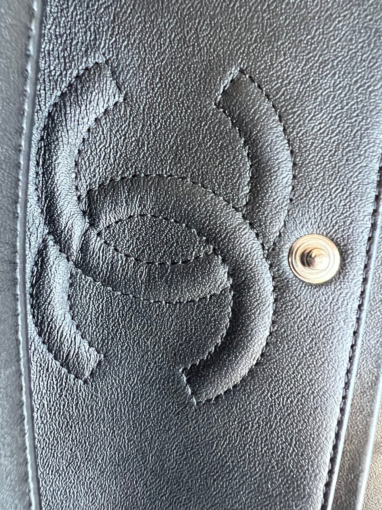 Chanel Medium Classic Flap in Black Patent Leather