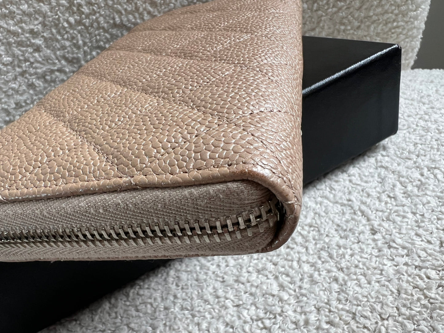 Chanel Caviar Classic Long Zipped wallet (RRP £1150)