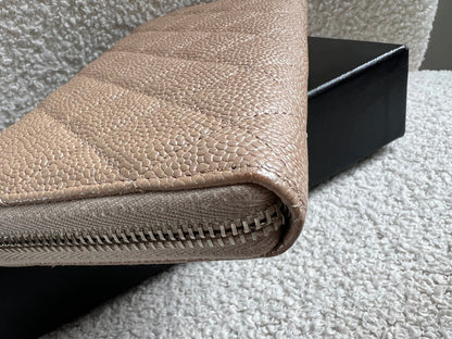 Chanel Caviar Classic Long Zipped wallet (RRP £1150)