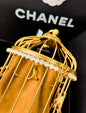 Chanel Luxury Leather Gold Handbag Style 12