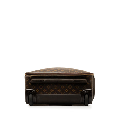 Brown Louis Vuitton Monogram Pegase 55 Travel Bag