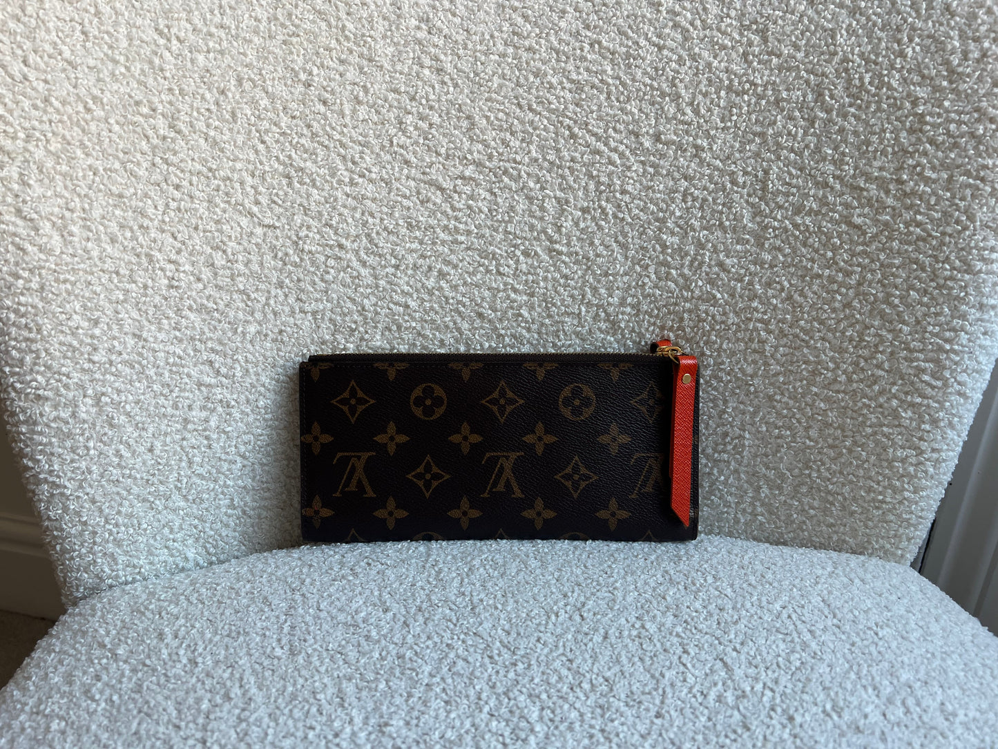 Louis Vuitton Adele Wallet Monogram and Orange