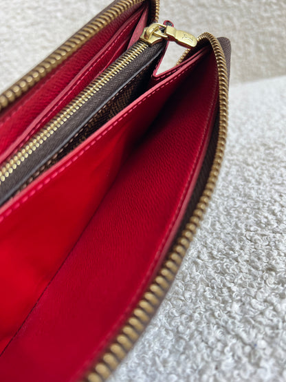 Louis Vuitton Clemence Wallet in Damier Ebene (RRP £450)