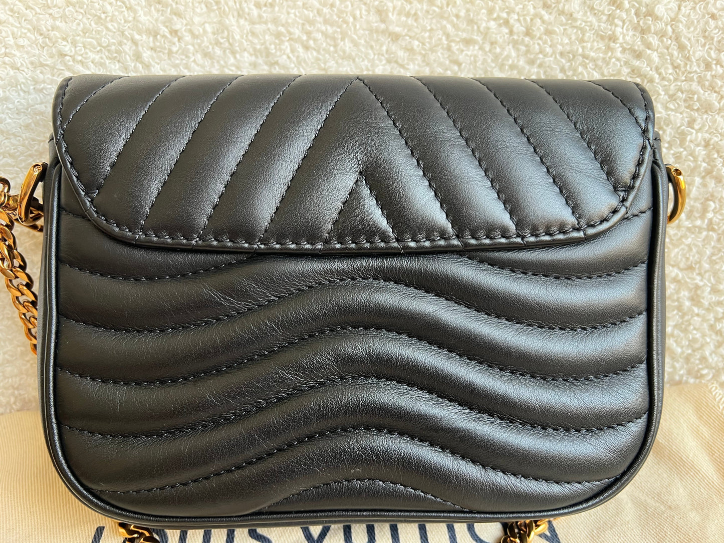 Louis Vuitton Black New Wave Multi Pochette (RRP £2070)