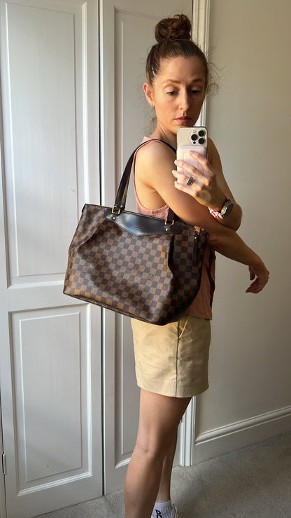 Louis Vuitton Westminster MM Tote Damier Ebene