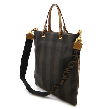 Fendi Luxury Canvas Red Backpack Style 3