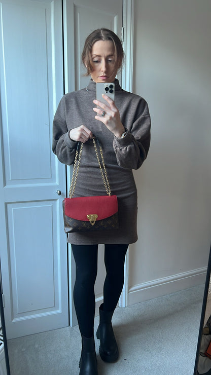 Louis Vuitton Saint Placide Monogram Red