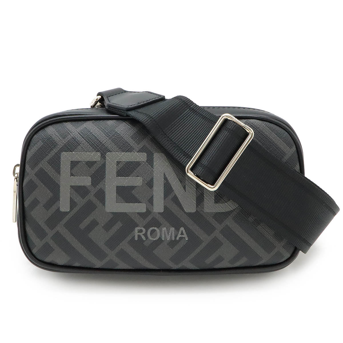 Fendi Zucca Pvc 2Way Shoulder Bag