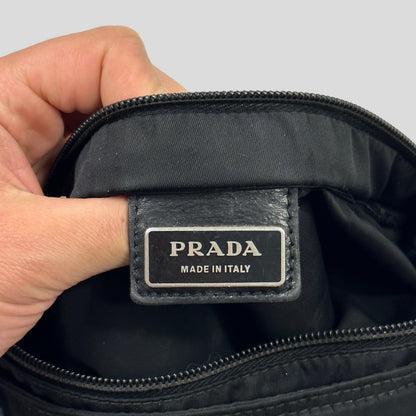 Prada Milano 00’s Nylon Rectangle Crossbody Bag