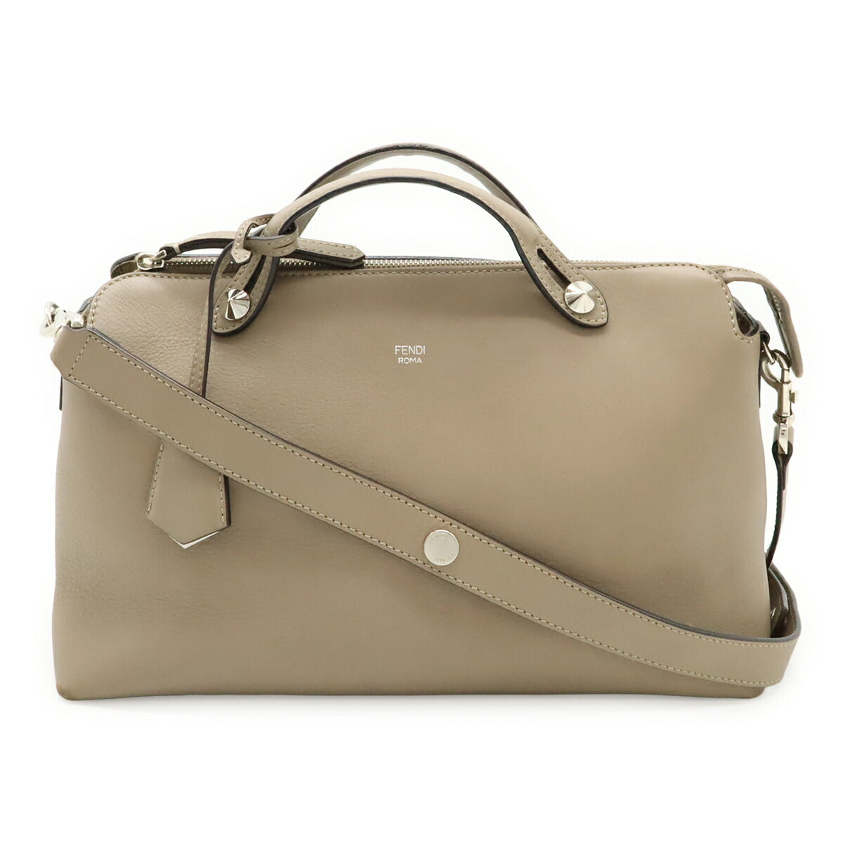 Fendi By The Way Leather Red Handbag Style 15