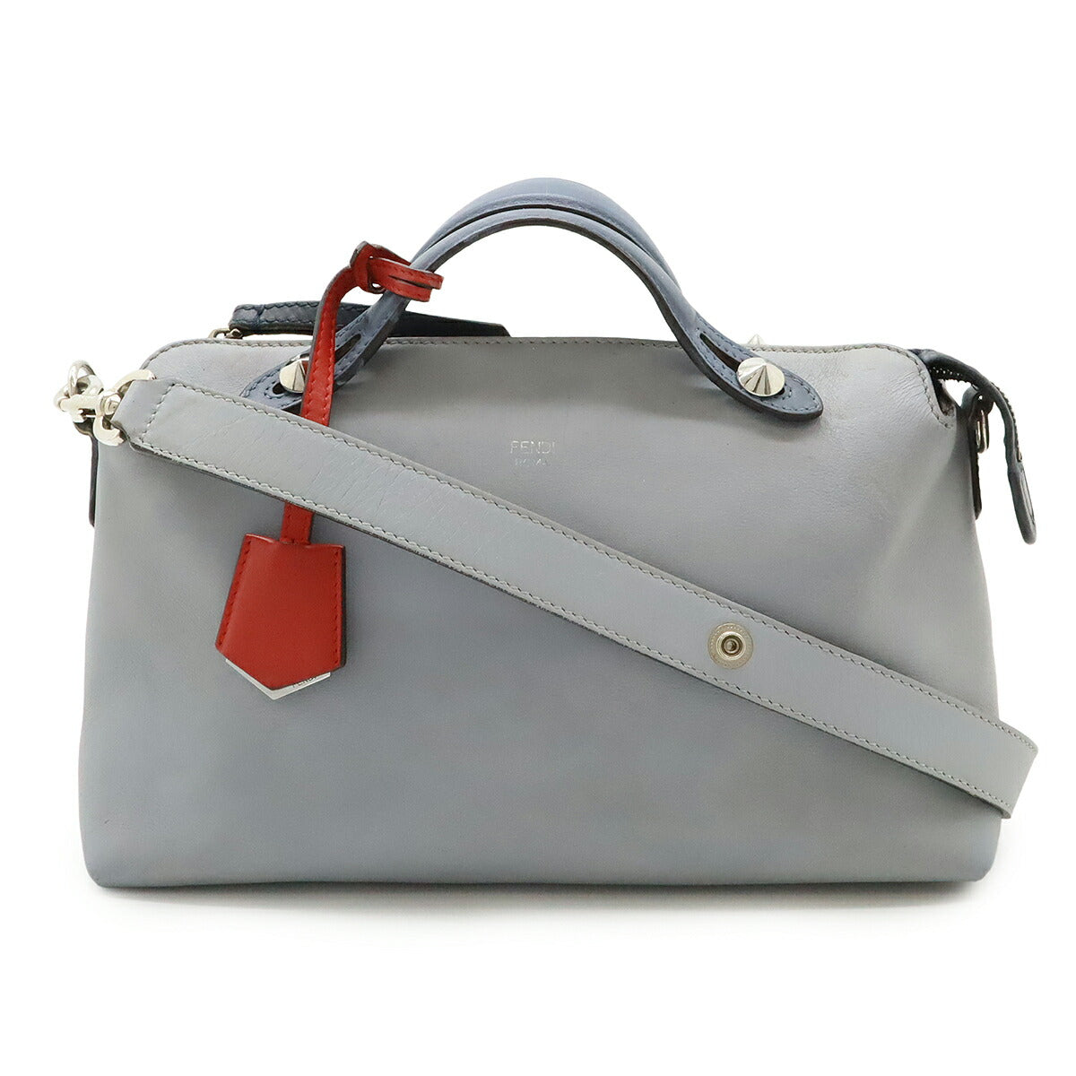 Fendi By The Way Leather Red Handbag Style 12
