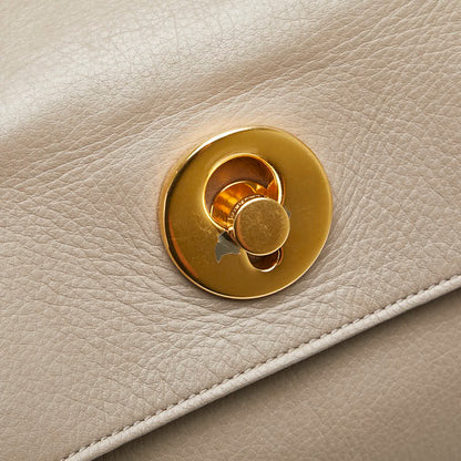 Saint Laurent M Two Leather Canvas 2Way Bag