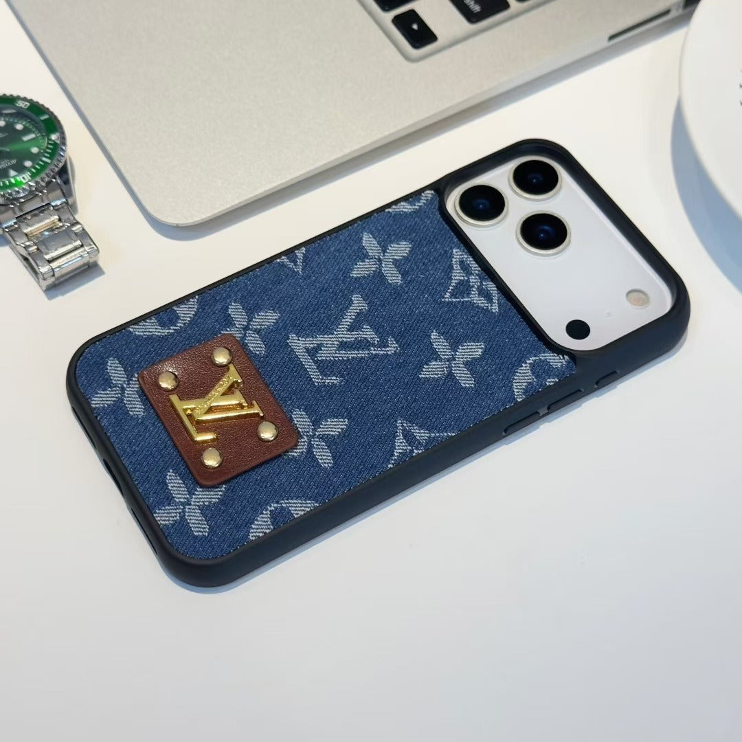 Fabric Denim Style iPhone Case