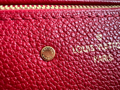 Louis Vuitton Speedy 25 Red Empreinte (RRP £1,840)