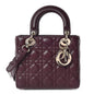 CHRISTIAN DIOR LAMBSKIN LADY DIOR BAG