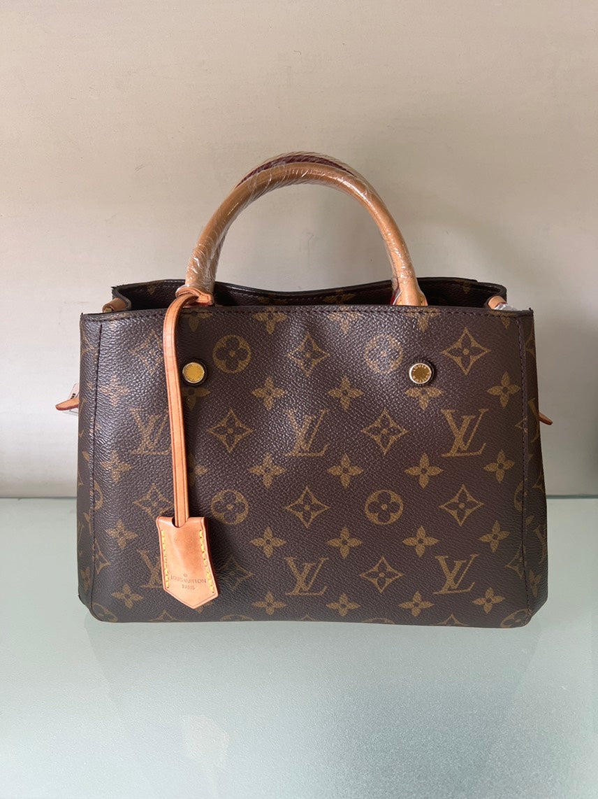 Louis Vuitton Montaigne Bag, Brown