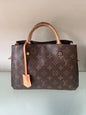Louis Vuitton Montaigne Bag, Brown
