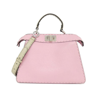 Fendi Peekaboo Leather Red Handbag Style 9