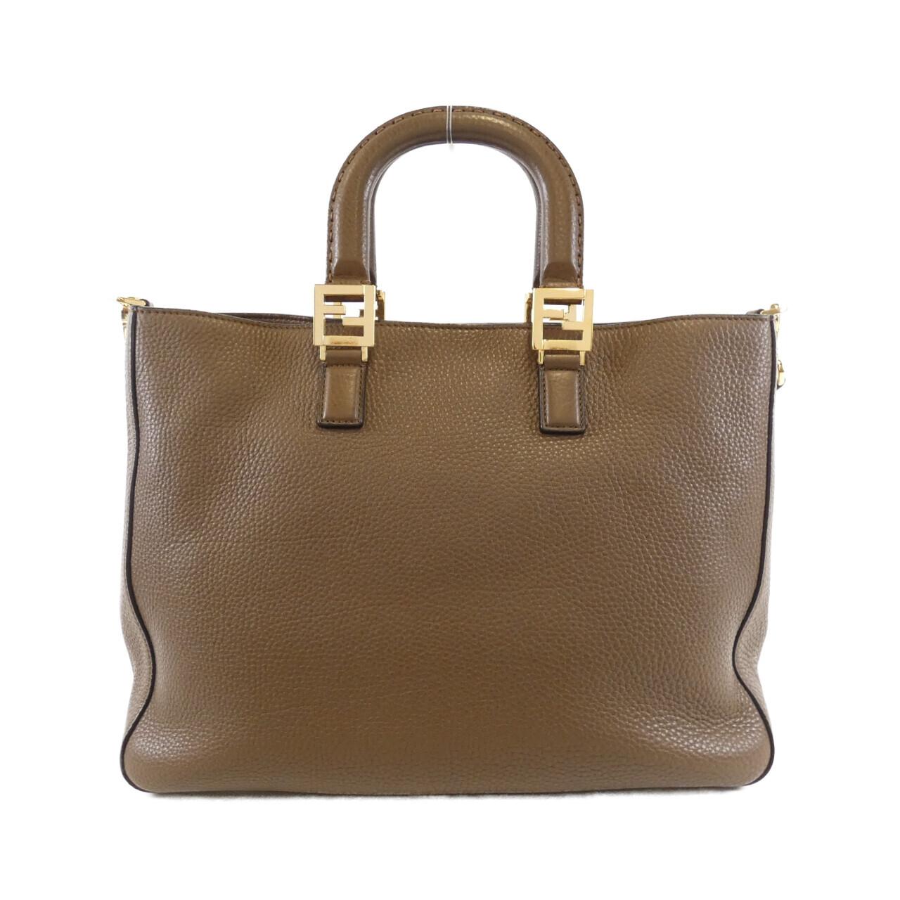 Fendi Luxury Leather Red Handbag Style 23
