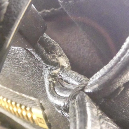 Fendi FF Logo Nylon Leather Tote Bag