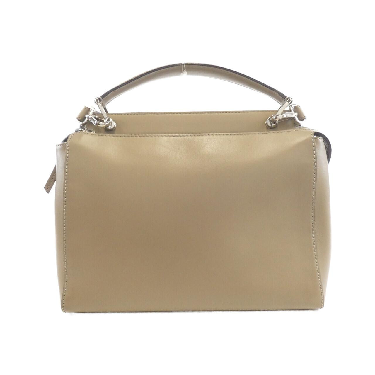 Fendi Dotcom Leather Red Handbag