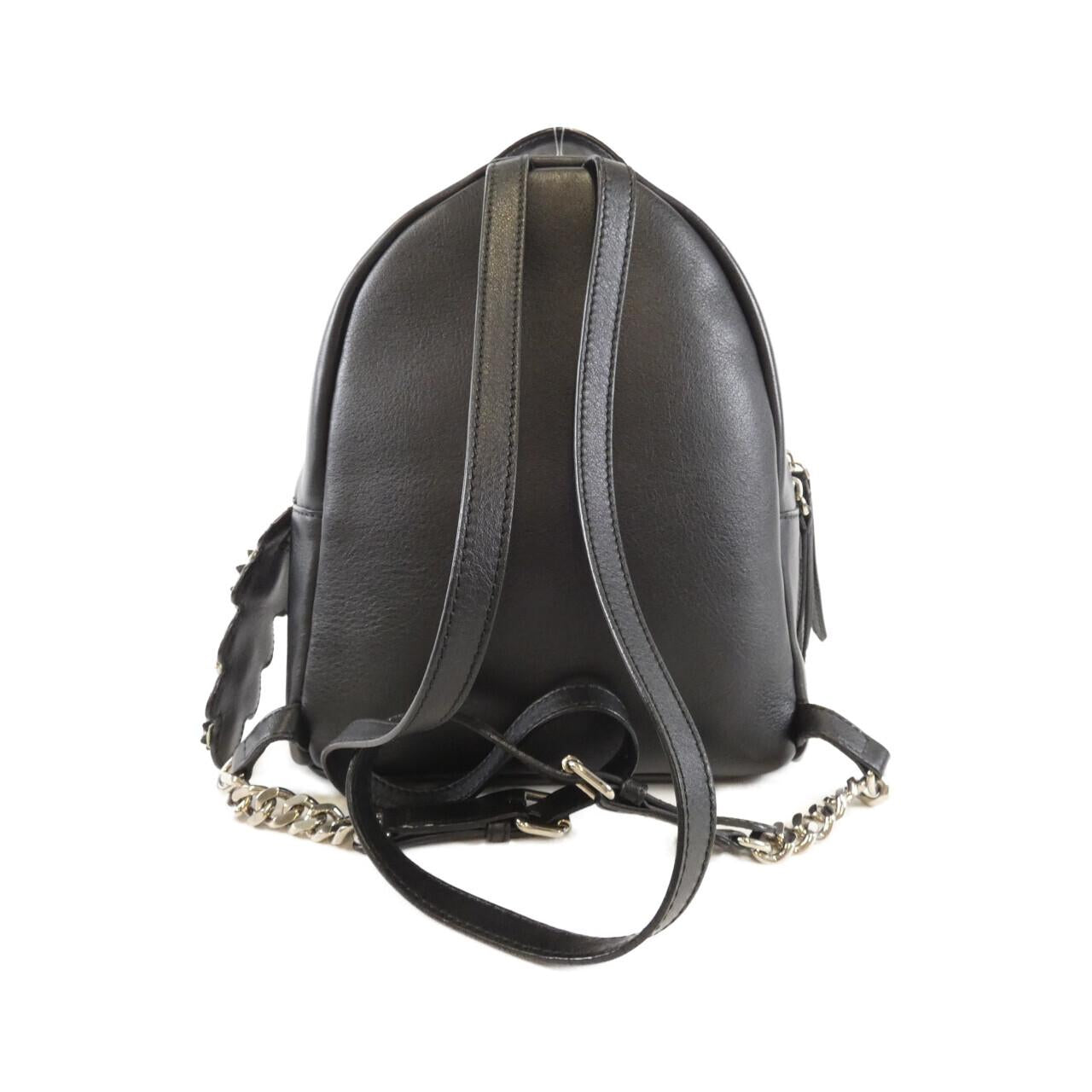Fendi Luxury Leather Red Backpack Style 2