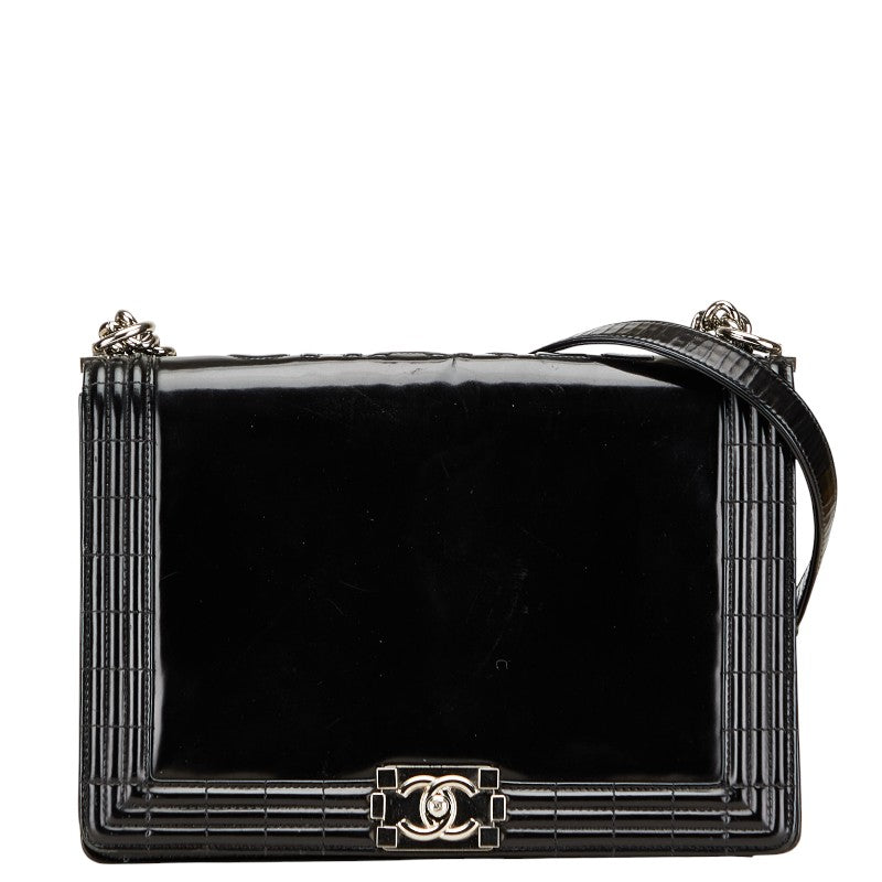 Chanel Boy Leather Shoulder Bag Style 18