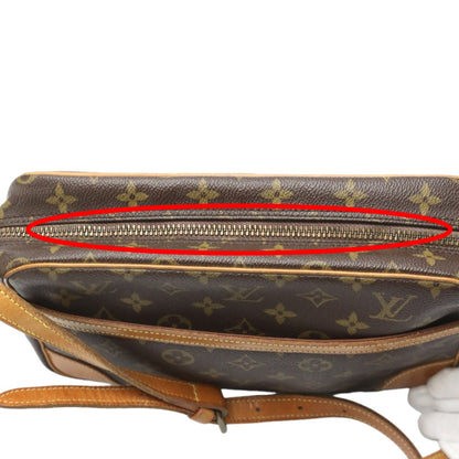 LOUIS VUITTON Shoulder Bag M51274 Monogram canvas Brown Trocadero27 Monogram Crossbody unisex(Unisex) Used