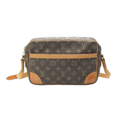 LOUIS VUITTON Shoulder Bag M51274 Monogram canvas Brown Trocadero27 Monogram Crossbody unisex(Unisex) Used