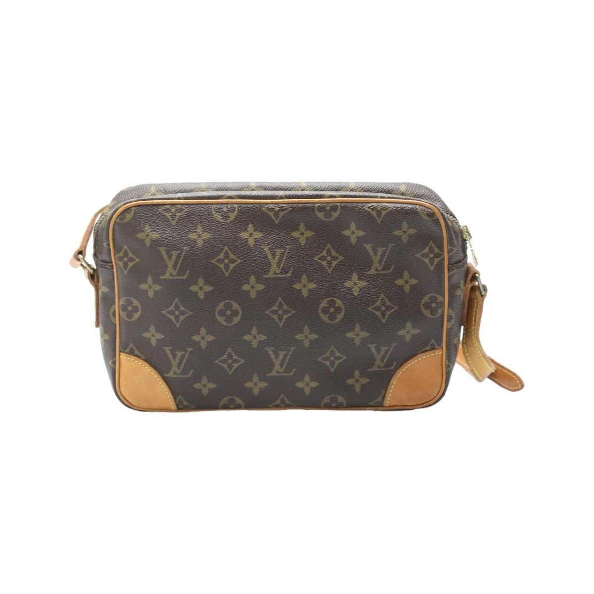 LOUIS VUITTON Shoulder Bag M51274 Monogram canvas Brown Trocadero27 Monogram Crossbody unisex(Unisex) Used