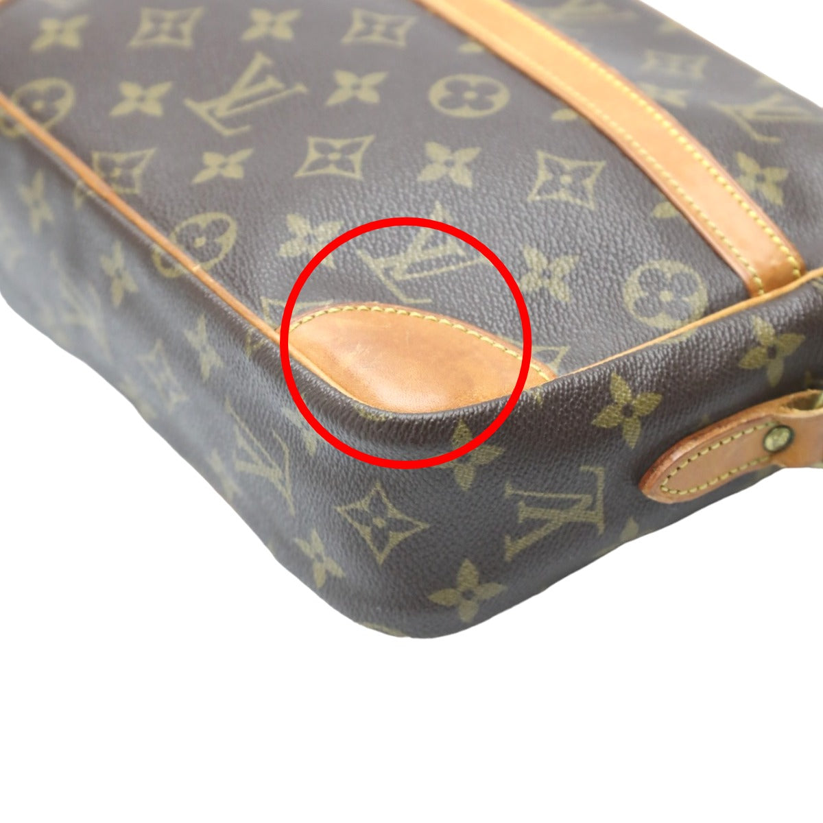 LOUIS VUITTON Shoulder Bag M51274 Monogram canvas Brown Trocadero27 Monogram Crossbody unisex(Unisex) Used