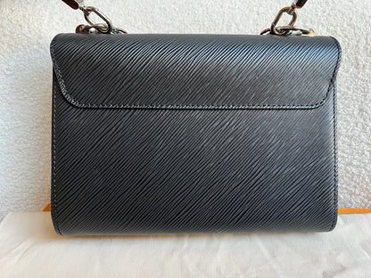 Louis Vuitton Black Triple Chain Twist MM Shoulder Bag (RRP £3550)