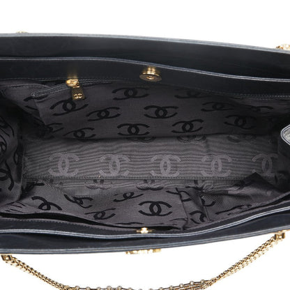 Chanel Bicolore Coco Mark Leather Chain Shoulder Bag