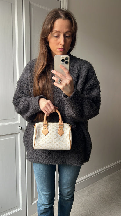 Louis Vuitton Speedy Bandouliere 20 Mastic Cream (£2420)
