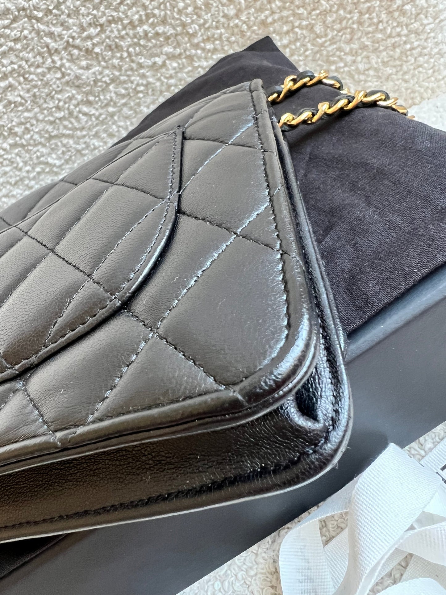 Chanel Wallet on Chain in Black Lambskin Gold Hardware (RRP £2,930)