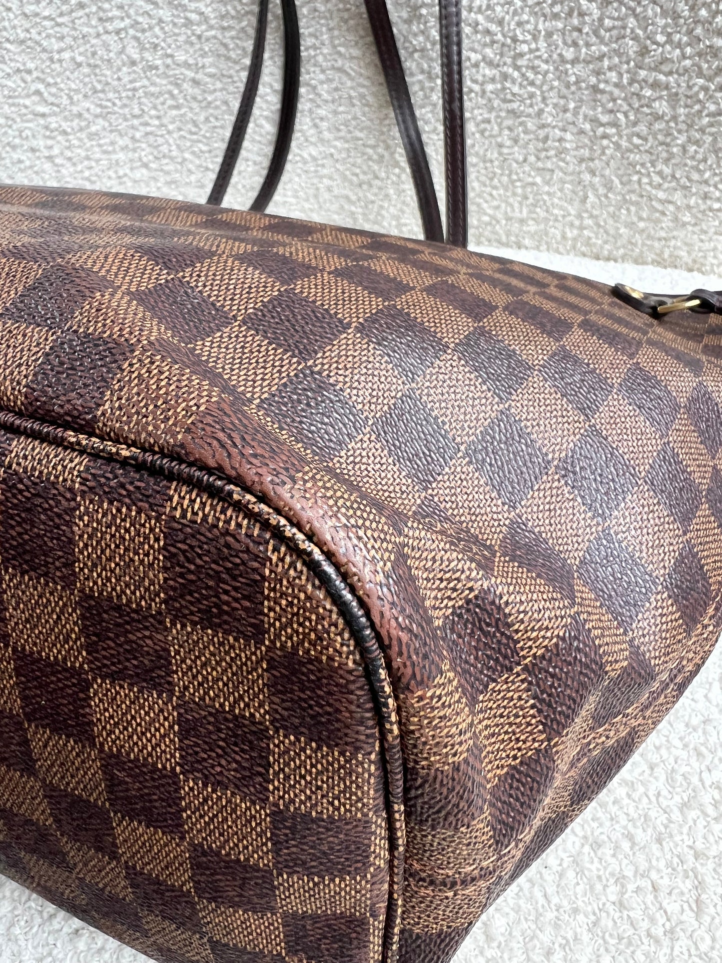 Louis Vuitton Neverfull MM Damier Ebene Cherry Interior (RRP £1,430)