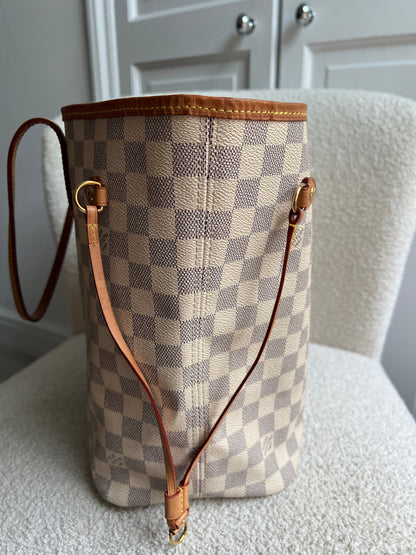 Louis Vuitton Neverfull MM Monogram Damier Azur (RRP £1,470)