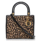 DIOR LADY DIOR PONY HAIR LEOPARD HANDBAG