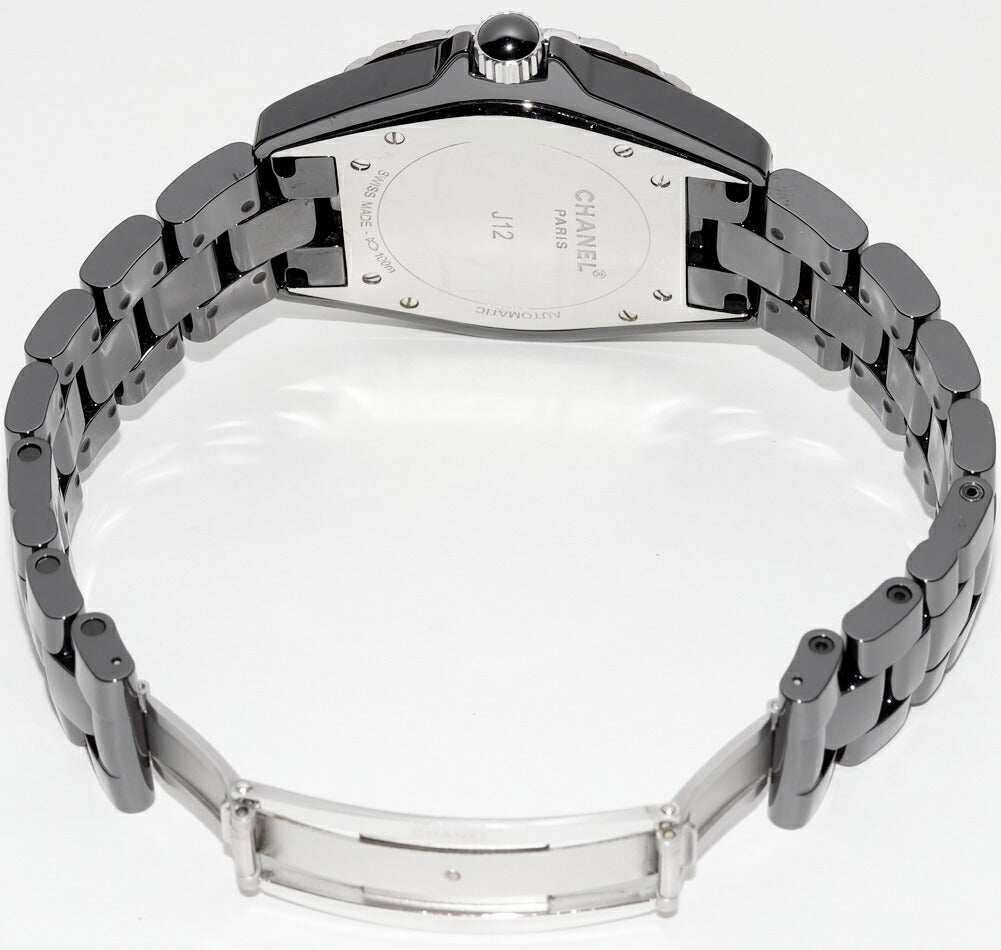 Chanel Black Ceramic J12 Watch H2014