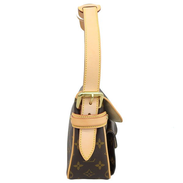LOUIS VUITTON 2008 Made Canvas Monogram Hudson Pm Brown